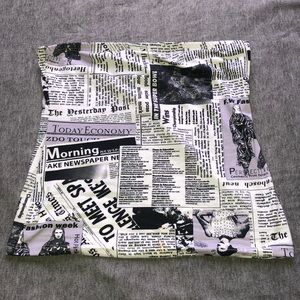 Newspaper tube top